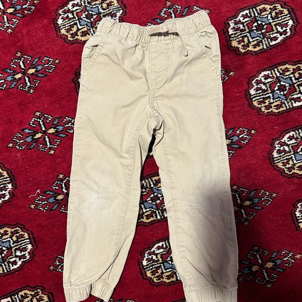 GAP Kids Beige Jogger Pants
